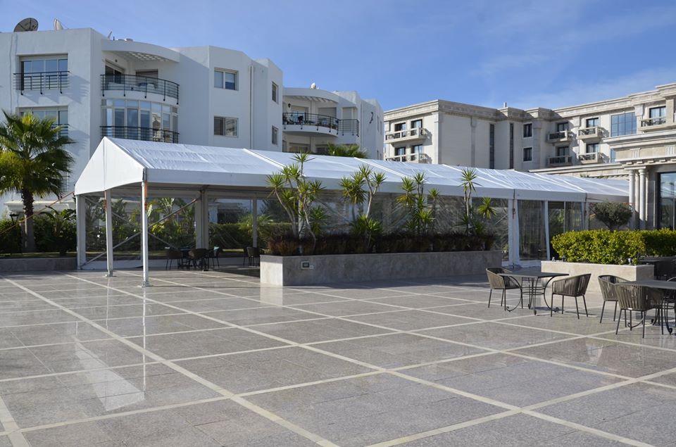 Grand tente Hotel Movenpick