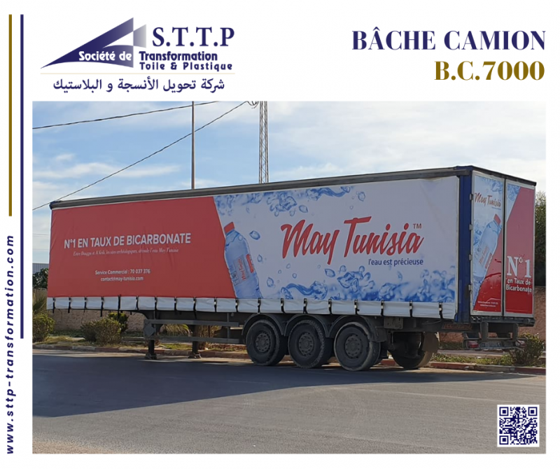 bâche camion